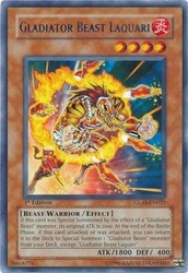 Gladiator Beast Laquari GLAS-EN021 Gladiator's Assault 1st Edition Rare