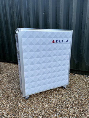 Delta Airlines -Brand New & Sealed Airline Galley full Size Waste