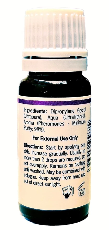 Fórmula de feromonas ultra puras de 10 ml para atraer a los hombres - Garantía de 30 días Foto 3 de 3