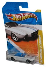 Hot Wheels 2011 New Models 1450 White 63 Ford Mustang Ii Concept Car 14244