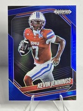 2025 Panini Prizm Black Kevin Jennings NIL Blue Prizm /199 🔥📈 SMU -  NFL 📈