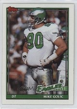 1991 Topps Mike Golic #206 s5j