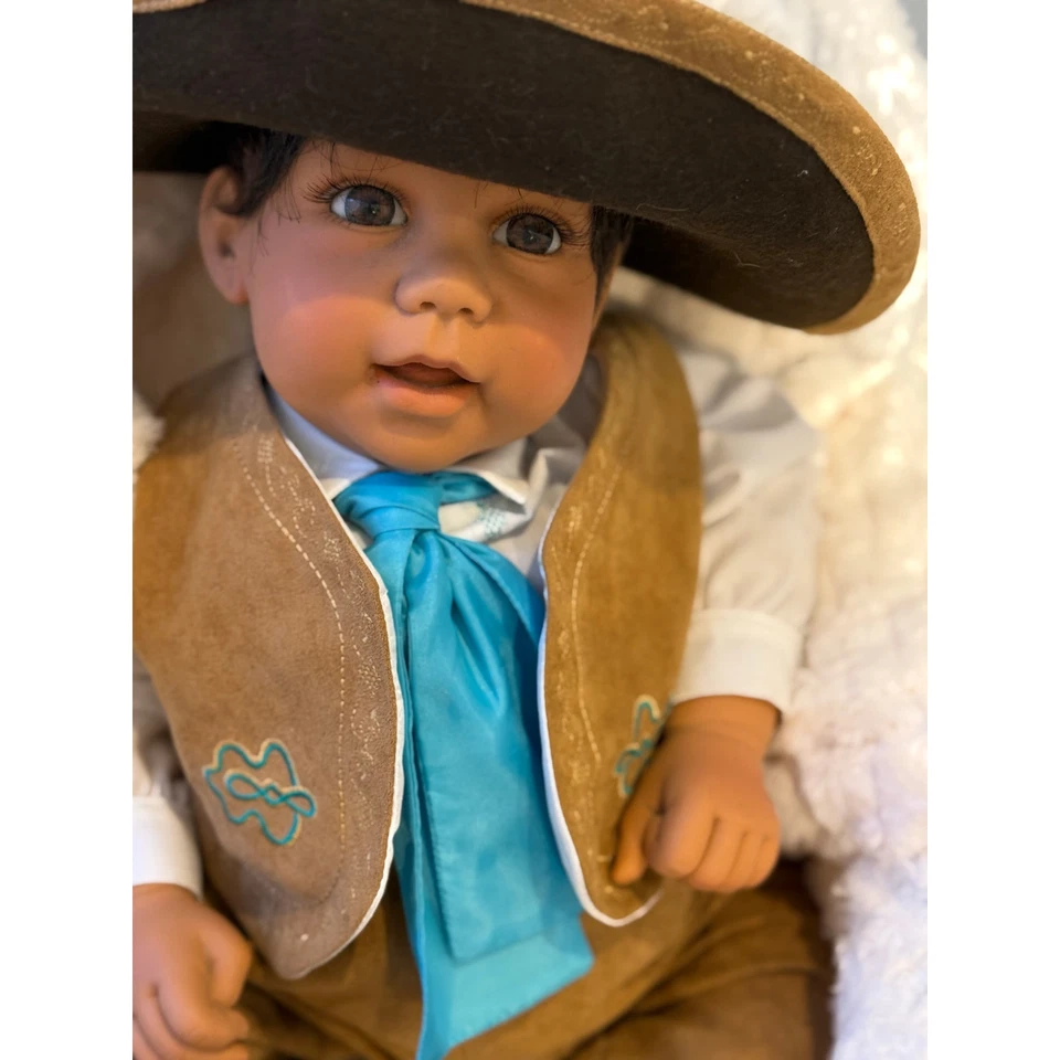 Muñeca Lee Middleton Reva Elegante Vaquero Gaucho México 2002 Foto 3 de 4