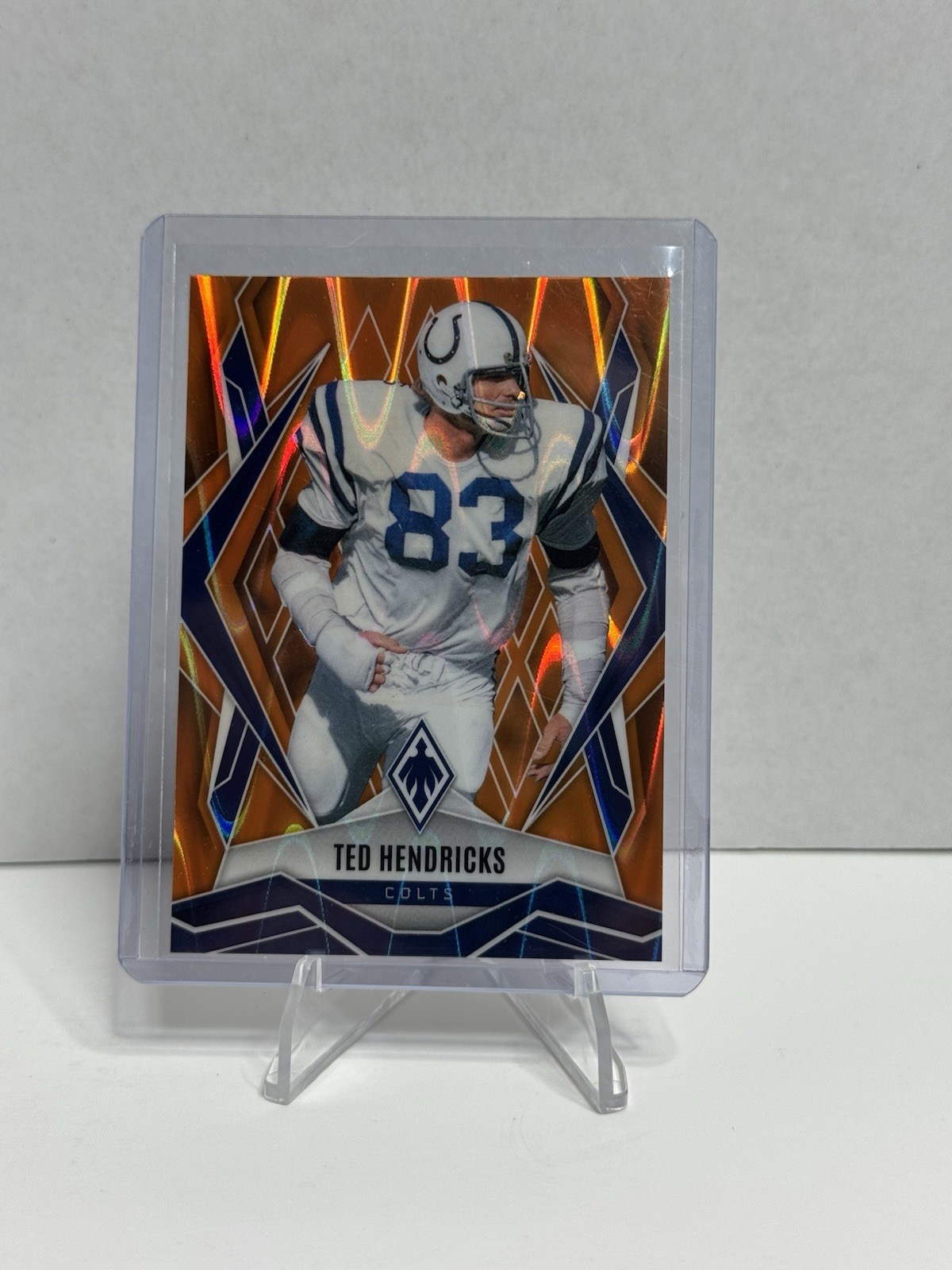Ted Hendricks Orange /20 +2 Cowboys Dallas Packers Raiders Miami 2025 Phoenix