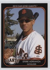 2010 Grandstand San Jose Giants Ehire Adrianza #4 0kz8
