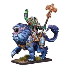 Stormcaller on Manticore Riftforged Orc Kings of War Rift-forged Orcs Shaman YHP
