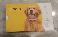 Halo 3 Wireless Dog Fence with GPS Collar, Size M/L, Pink NEVER USED