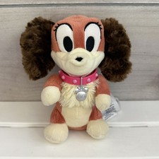 Disney Minnie Mouse  s Dog FIFI Plush Stuffed Animal Dog Puppy Toy 7.5"