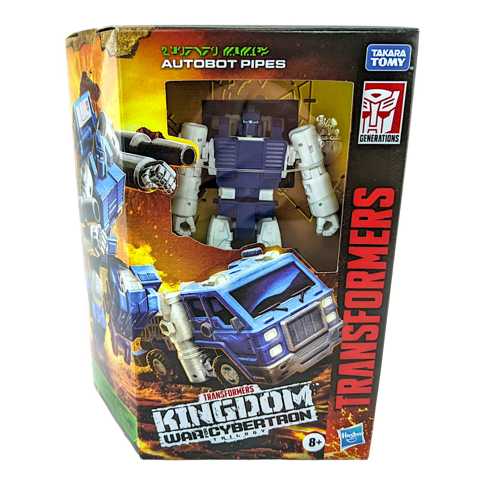 Transformers Generations War for Cybertron Pipes 5.5"" Kingdom action figure toy