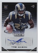 2014 Panini Rookies & Stars Longevity Parallel Signatures Tre Mason Auto 0v1