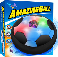 Boy Toys - LED Hover Soccer Ball - Air Power Training Ball Playing Football Indo