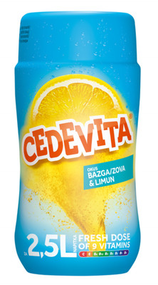 Cedevita Bazga & Limun (Elderflower-Lemon) Vitamin Drink, 200g