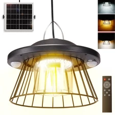 3000lm Solar Light Indoor&Outdoor,Solar Shed Light Daytime or Night,Classic M...