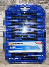 New! JOBSMART 15 pc. Precision Screwdriver Set