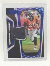 Royce Freeman 2019 Panini Certified Gamers BLUE PATCH (21/75) Denver Broncos