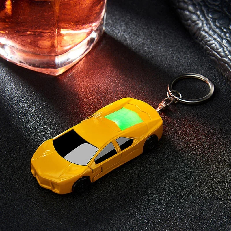 Creative LED car jet butane gas inflatable cigar keyring lighter eBay