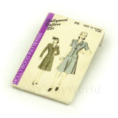 Puppenhaus Miniatur Hollywood Kleid Muster Paket 