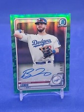 2020 Bowman Chrome Brandon Lewis 1st Auto True Green
