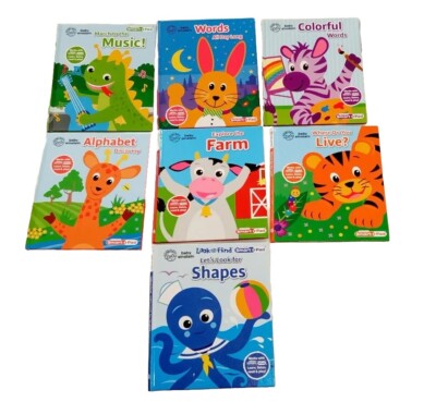 Lot of 7 Baby Einstein Smart Pad Hardcover Books