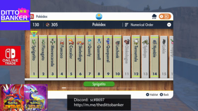 Pokemon Scarlet/Violet PICK ANY x1 SHINY ALL  PALDEA DEX #201-400 FAST SEND 