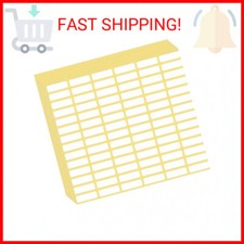 1680 Pcs Matte White Labels Blank Stickers Small Sticky Labels Removable Price T