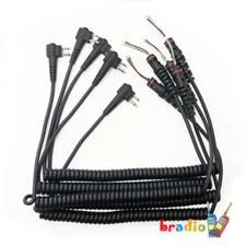 5× Microphone cable For CP200 CP200XLS CP200D CP040 CP140 GP300 PMMN4013 Radio