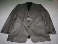 Tallia Uomo 44XL Wool Sport Coat Blazer Check Pattern 3 Button 0 Vent Classic