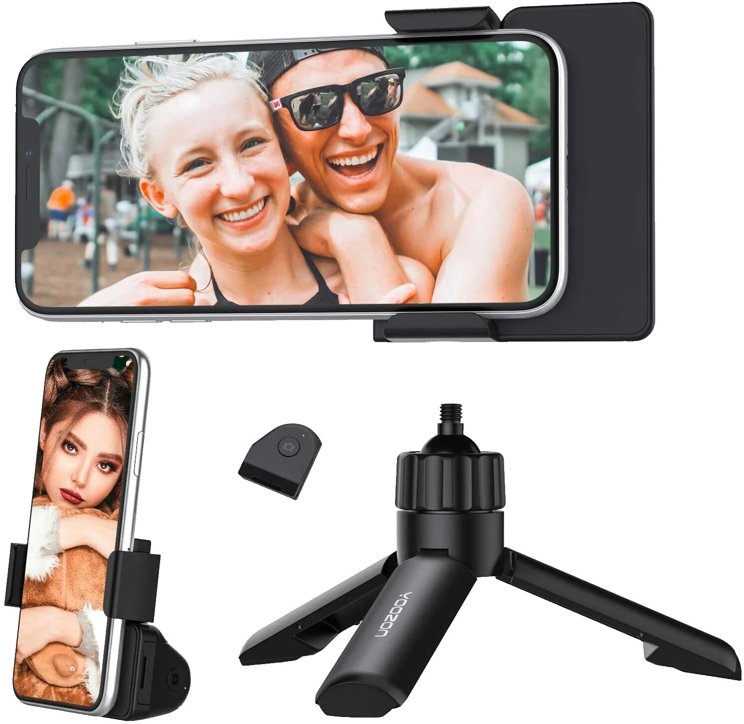 MINI montajes y soportes para teléfonos celulares Negro Para Universal