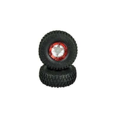 efaso 12429 -1368  K949-03 Reifen Set 2 Stück Reifen für Amewi Dark Rampage Dese