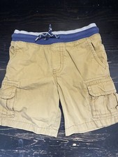 Carters 3T Cargo Khaki Shorts Working Drawstrings