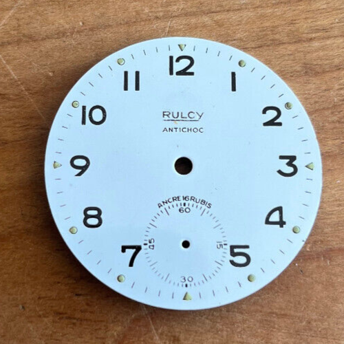 Cadran De Montre Gousset N7 – Ancre 16 Rubis – Antichoc – Occasion