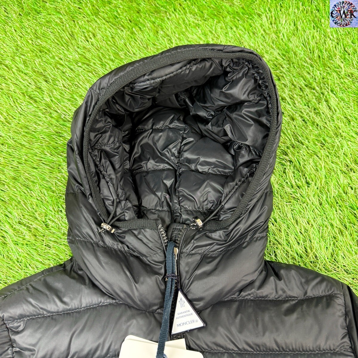 New Moncler Bles Giubbotto Black Hooded Puffer Jacket Size 0 New Moncler Bles Giubbotto Black Hooded Puffer Jacket Size 0