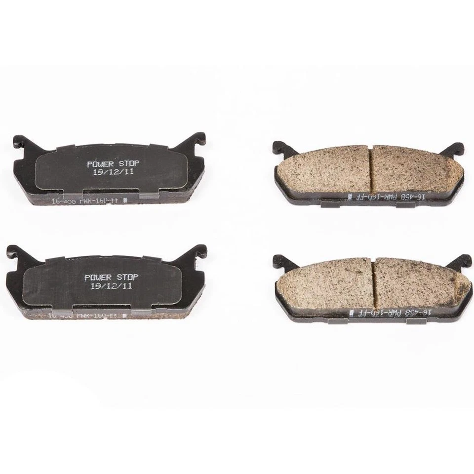 Комплект из 2 передних задних дисковых тормозных колодок Power Stop для Mazda Miata 1990 1991 1992 1993 годов выпуска - Изображение 3 из 3
