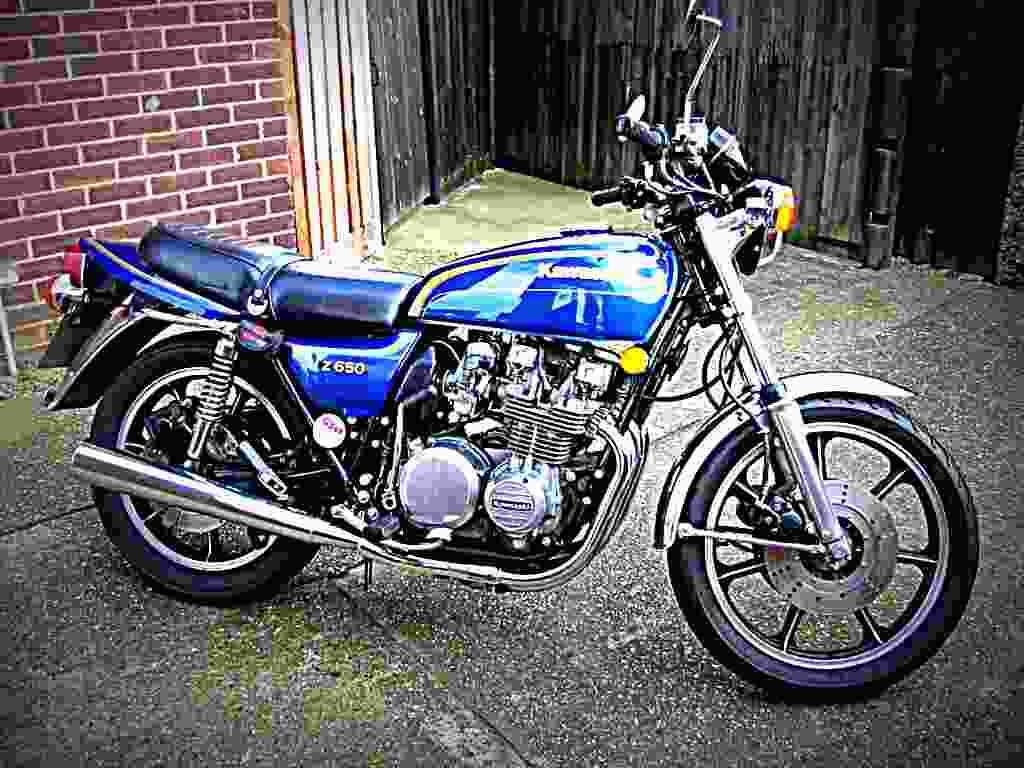 Kawasaki Z 650 SR 1979 2 A4 Photo Print | eBay