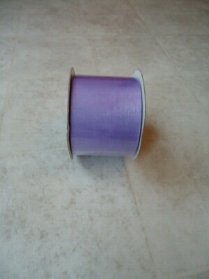 Berwick Woven Transparent Lavender Misty Sheer Ribbon 2 ½  X 25 Yds.