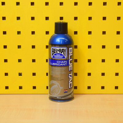 (37,38 /L) Bel-Ray Blue Tac Kettenspray 400ml Kettenfett Chain Lube BlueTac