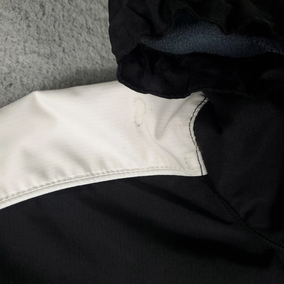 Chaqueta Nike Para Hombre Mediana Negra Forrada de Vellón D Machado Sudadera con Capucha Cremallera Completa Gabardina Foto 3 de 4