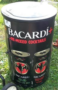 tall cooler on wheels