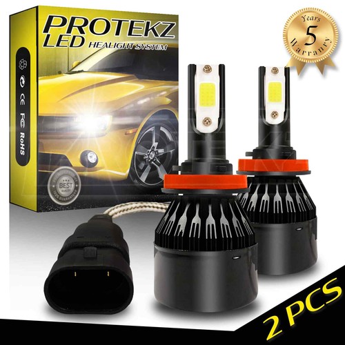 CREE 9006 LED Headlight Lamp Light Bulbs Conversion Kit 1500W Protekz HID 6000K - Picture 1 of 12