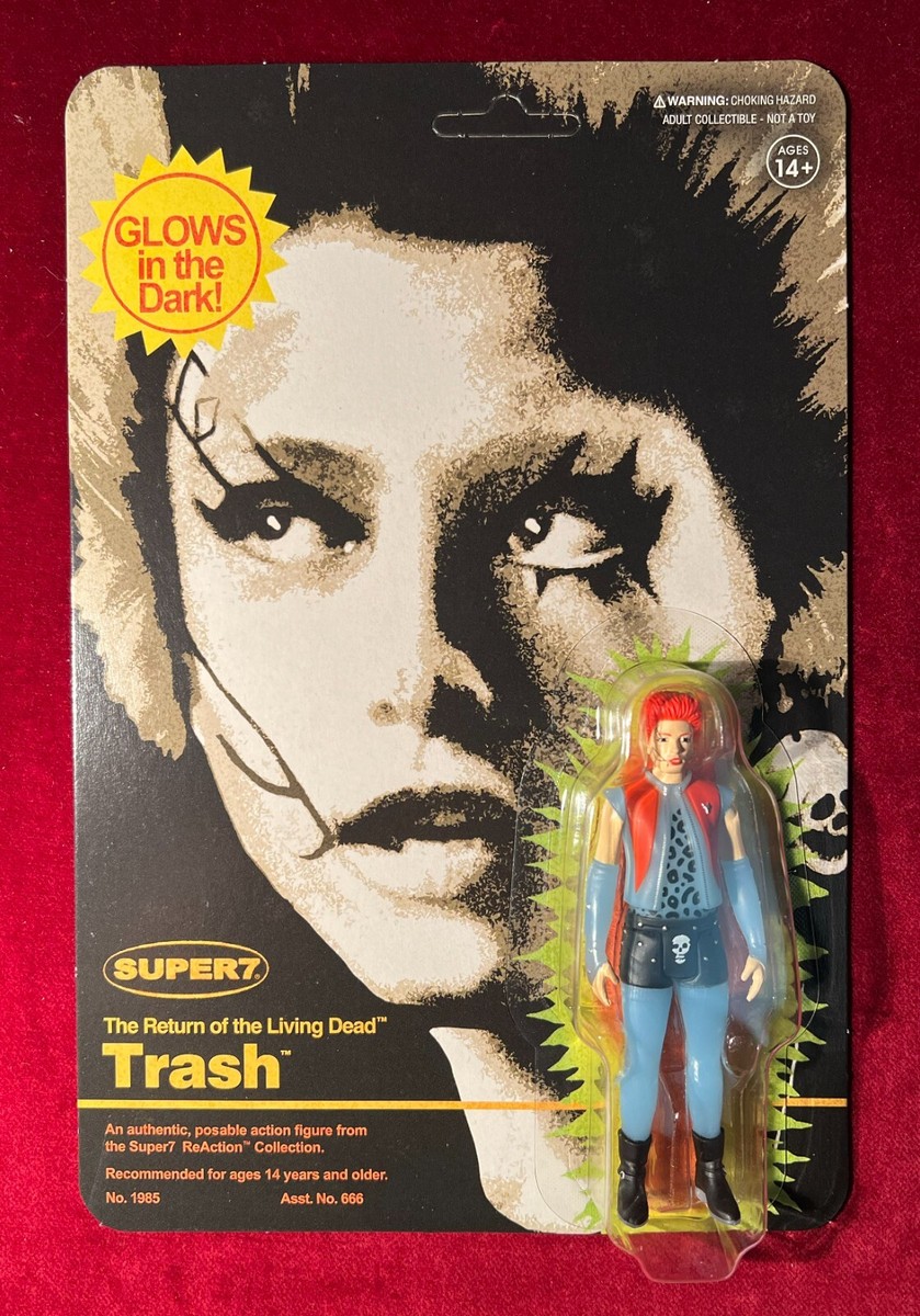 Super7 ReAction The Return of the Living Dead TRASH (GLOW) 3.75