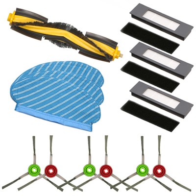 Main &Side Brush Filter Cloth for Ecovacs DEEBOT OZMO 950 Robotic Vacuum Parts
