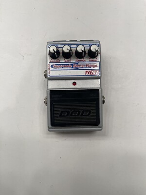 DOD Digitech FX747 Supersonic Stereo Flange Analog Flanger Guitar Effect Pedal