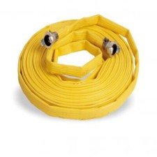 10x Pressluft Kompressorschlauch FLACH BD 10bar 3/4 Zoll a 20 mtr mit Kupplung