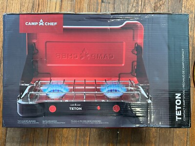 Camp Chef Mountain Series Teton 2X Two-Burner Cooking System New