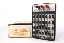 Ohmite Ohm-Ranger # 3420 Resistor Selector Decade 1 ohm to 11111110 ohms Range