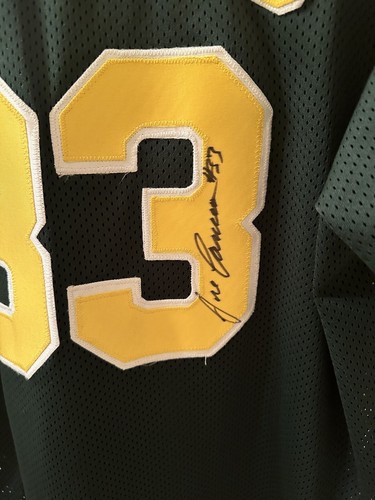 Jose Canseco Sports Martin Autographed Batting Practice Jersey Size xl - Picture 3 of 6