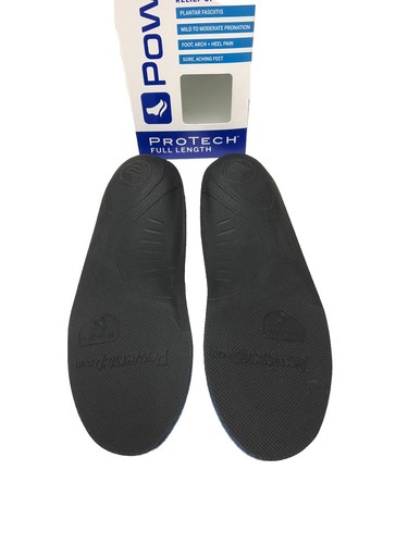 Powerstep Protech Full Orthotic Pair Insoles-Size G (Men 10-10.5; Woman’s 12) - Picture 4 of 5