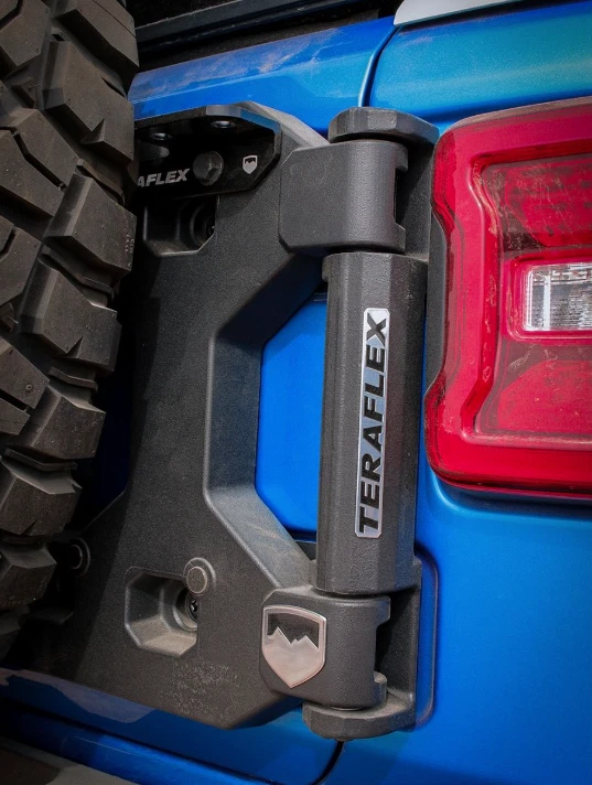TeraFlex Alpha HD Hinged Spare Tire Carrier & Mount Kit For 18-24 Jeep JL/JLU - Imagem 4 de 4