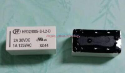 1PC NEW HFD2-005-S-L2-D HFD2/005-S-L2-D 5VDC HONGFA 10pins Relay