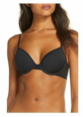 OnGossamer Women Sheer Bliss Convertible T-Shirt Bra Style G4200 Black Pick Size